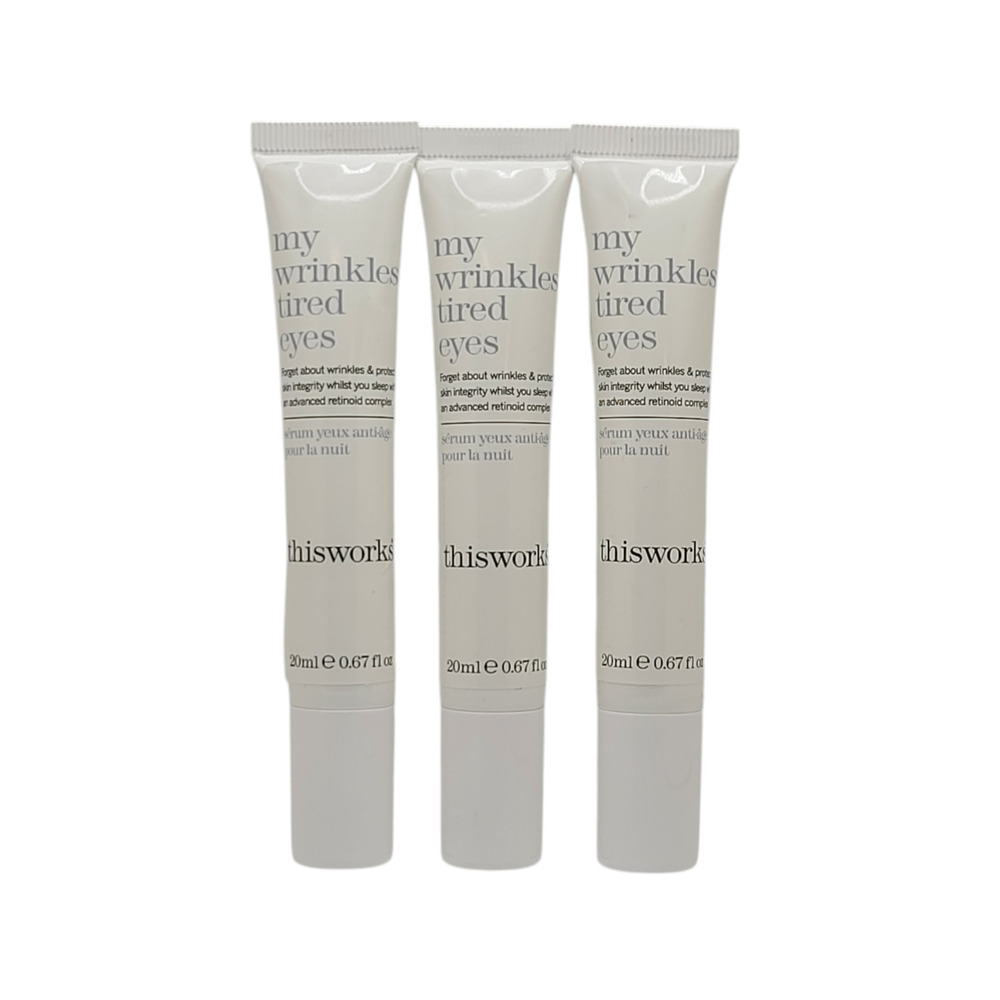 3 Pack This Works My Wrinkles Tired Eyes 0.67oz / 20ml